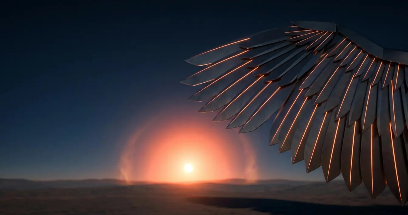 Arte da frente de tecnologia da Ikaros
